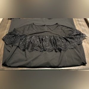 Roz & Ali Zip Up (w/Lace)Dress